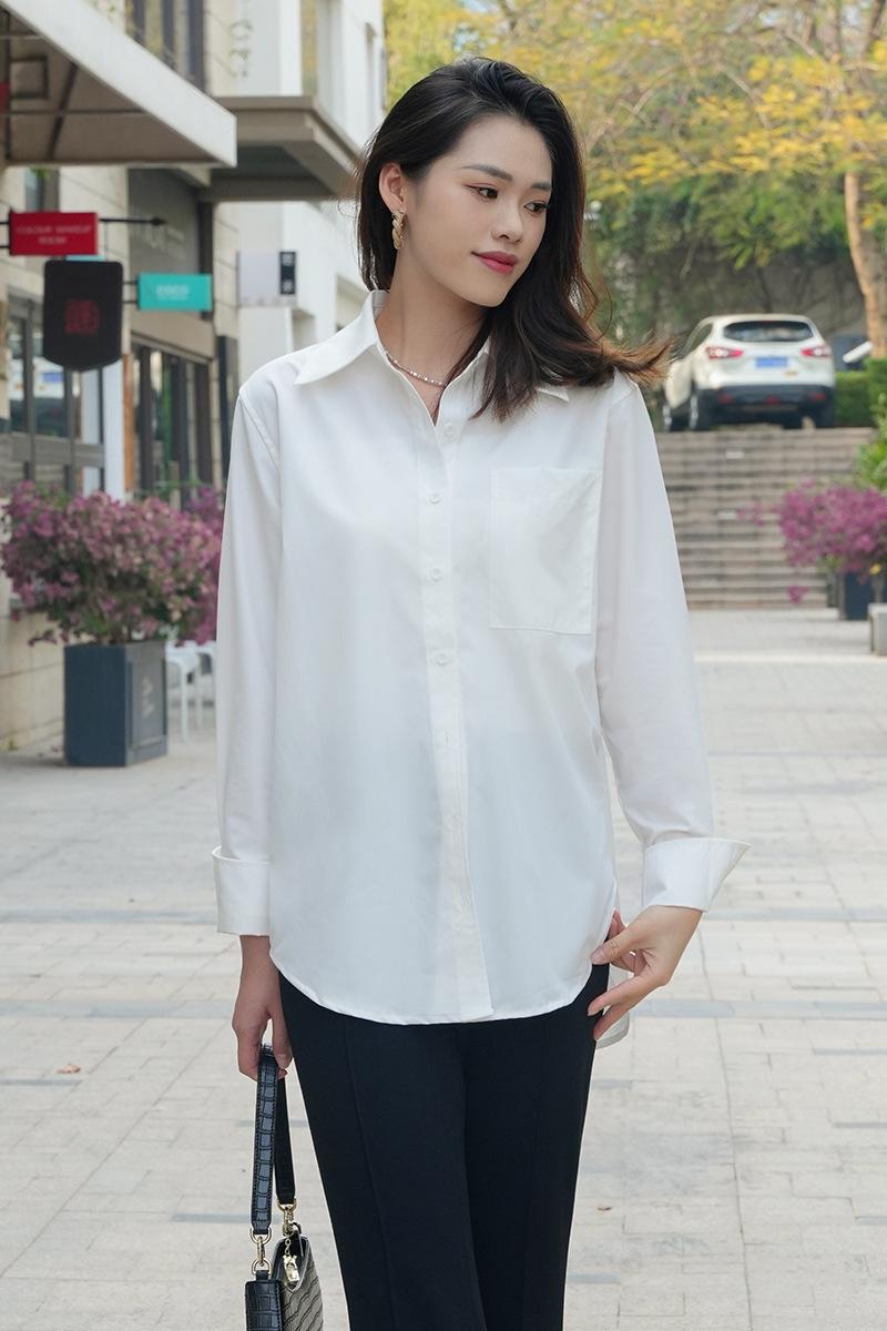 Blouses et chemises |  La chemise à épaulettes popeline coton bio Vêtements Blouses et chemises