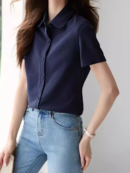 Blouses et chemises |  La chemise voilage diaphane uni Blouses et chemises Blouses et chemises