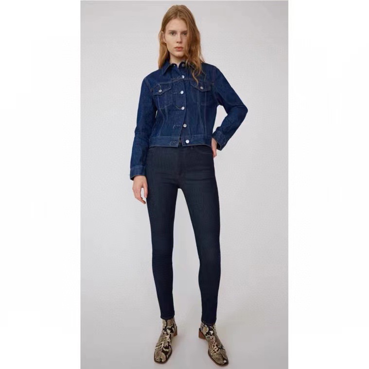 Jeans |  Le jean droit Hoxton indigo foncé Jeans Femme