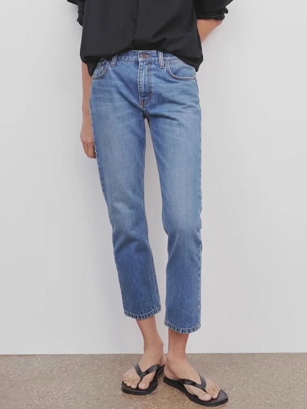 Jeans |  Le jean extensible droit et étroit Jeans Femme