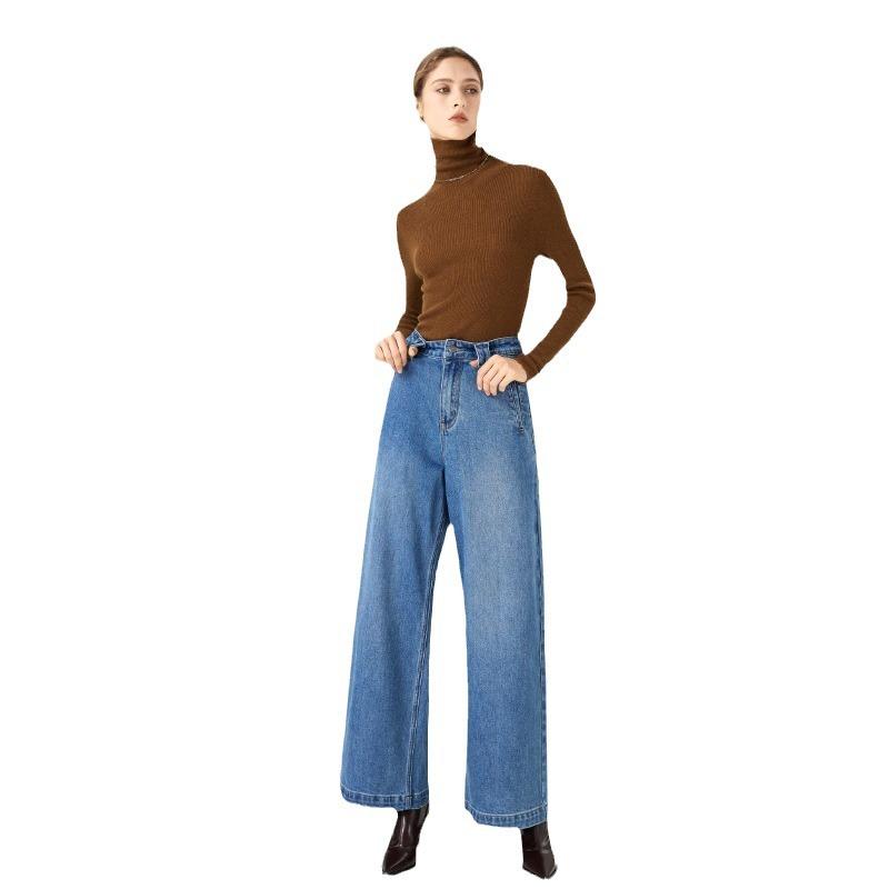 Jeans |  Le jean Ribcage jambe large Jeans Femme