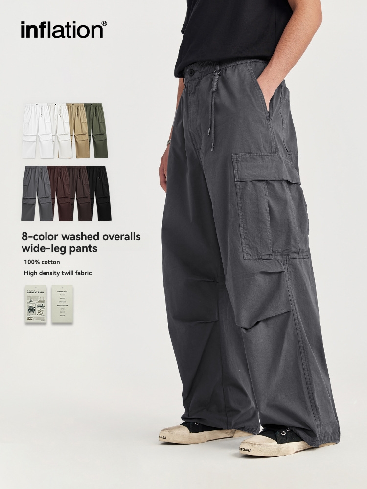 Pantalons |  Le pantalon droit poches cargo Pantalons Femme