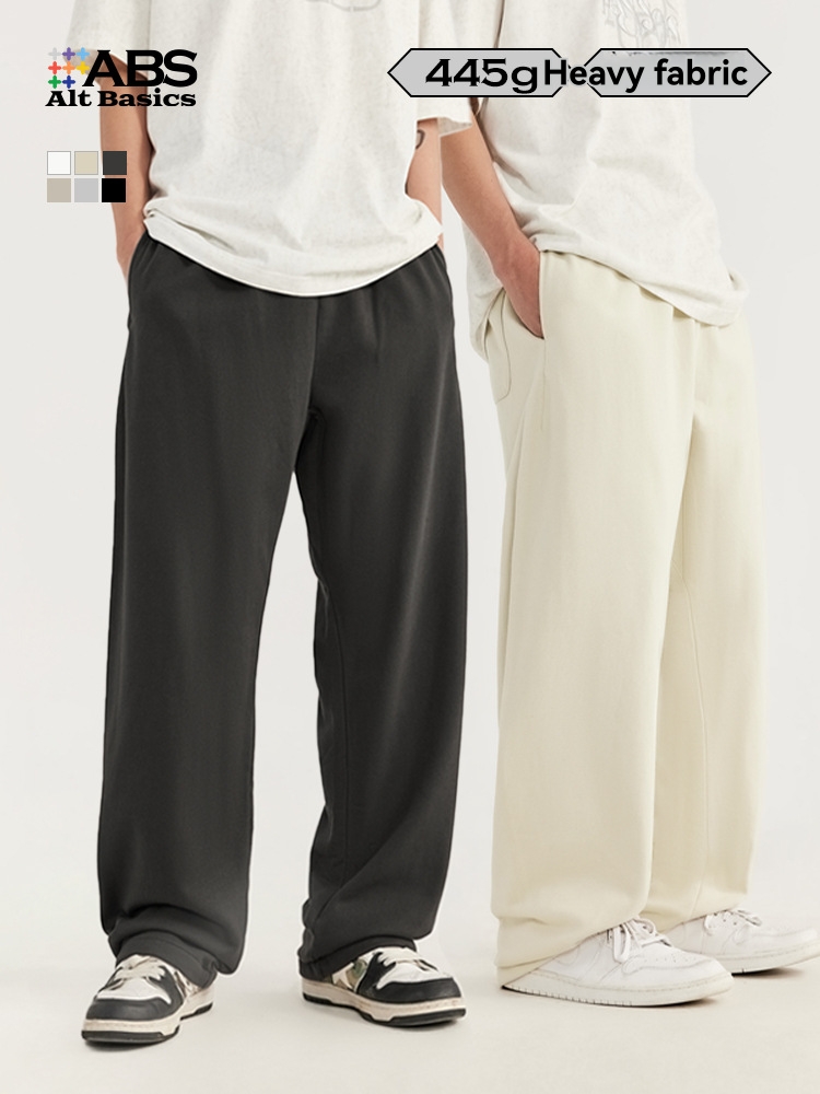 Pantalons |  Le pantalon large molleton délavé Pantalons Femme