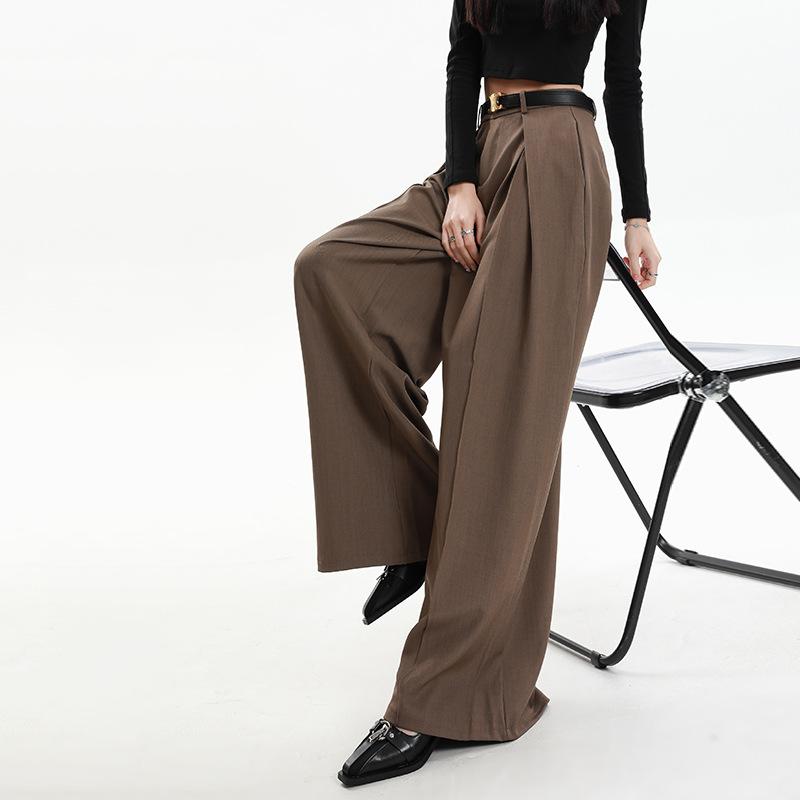 Pantalons |  Le pantalon large twill fluide Pantalons Femme