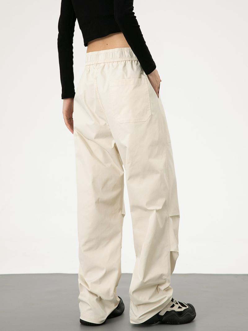 Pantalons |  Le pantalon parachute taille barillets Pantalons Femme