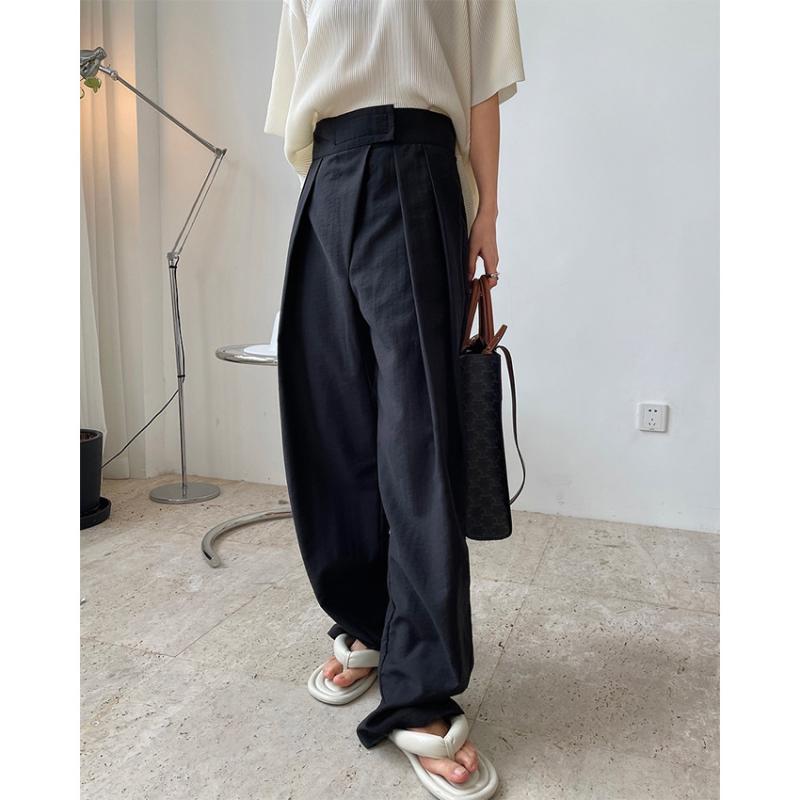 Pantalons |  Le pantalon ultralarge taille plis cousus Pantalons Femme