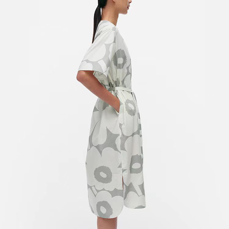 Robes |  La robe ceinturée Tiheys Mini Unikko Robes Femme