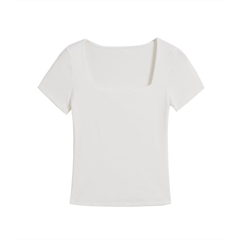 T-shirts |  Le t-shirt doux col carré T-shirts Femme