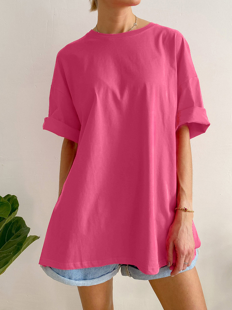 T-shirts |  Le t-shirt espoir rose En soutien à la Fondation du cancer du sein T-shirts Femme