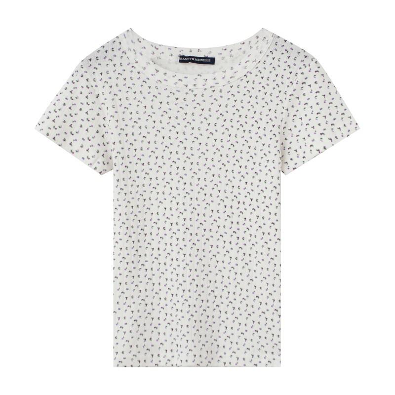 T-shirts |  Le t-shirt gaufré minifleurs T-shirts Femme