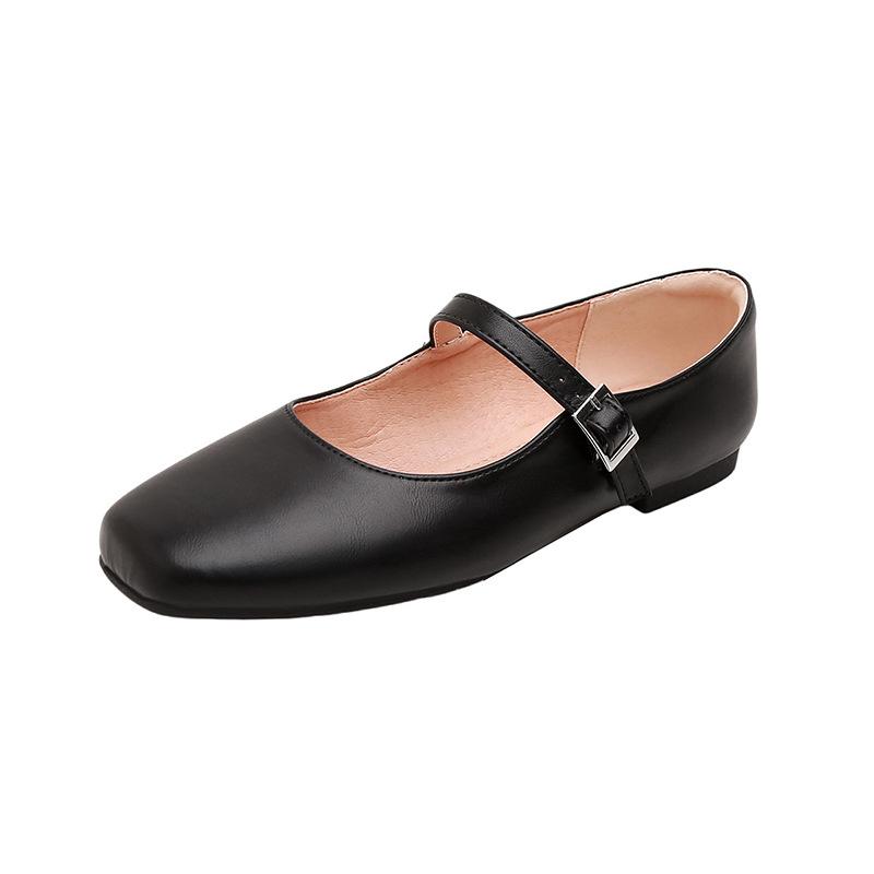 Talons plats et moyens |  La ballerine Mary Jane bout carré Bianca Femme Chaussures Femme