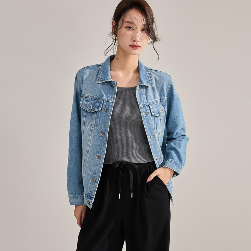 Vestes et vestons |  La veste denim délavé Katy Vestes et vestons Femme